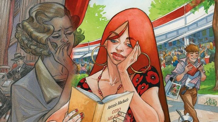 Cartel de la 47ª Feria del Libro Antiguo y Ocasión de Madrid / Asociación Libreros de Lance Madrid