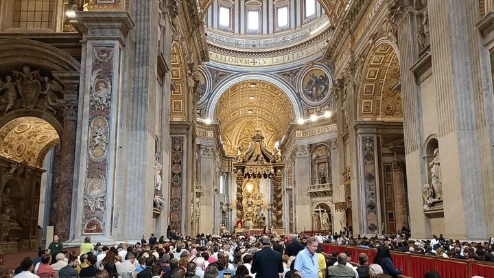 Homilía de la Misa para la elección del Romano Pontífice, celebrada este 7 de mayo en la basílica de San Pedro con la presencia de todos los cardenales electores y no electores / EUROPA PRESS
