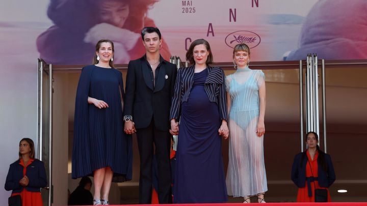 María Zamora, Mitch, Carla Simon y Llucia García / EFE