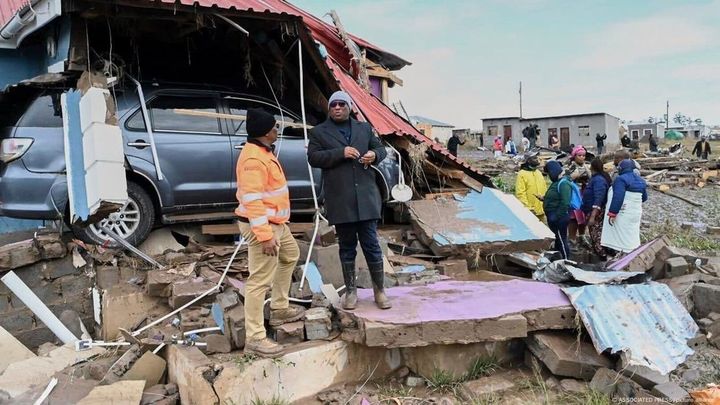 Inundaciones en Sudáfrica / TWITTER