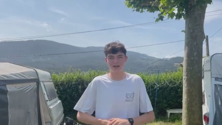 Santiago Quemada, estudiante madrileño con un 10 en la PAU / TELEMADRID