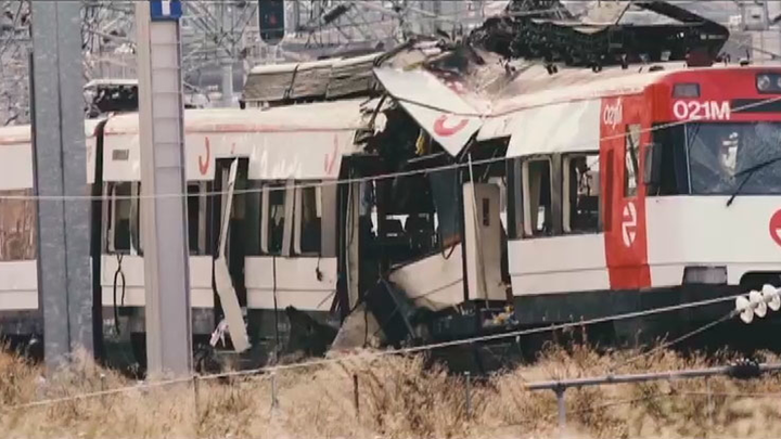 Tren afectado por el atentado del  11-M / Telemadrid