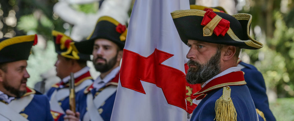 Relevo de la Guardia en el Palacio de Buenavista / MINISTERIO DE DEFENSA