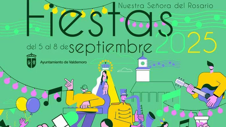 Cartel de fiestas en Valdemoro / Ayuntamiento de Valdemoro