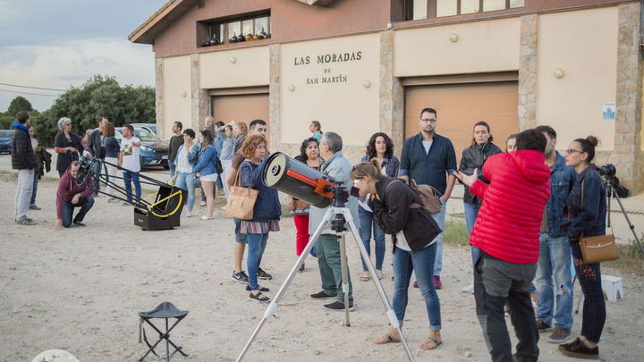 Cata de vino bajo las estrellas en Las Moradas de San Agustín / MADRID ENOTURISMO