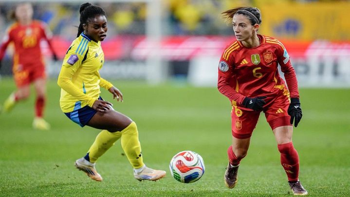 Aitana Bonmatí ante Suecia / EFE