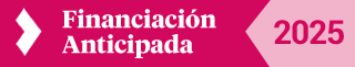 Financiación anticipada CONVOCATORIA 2025
