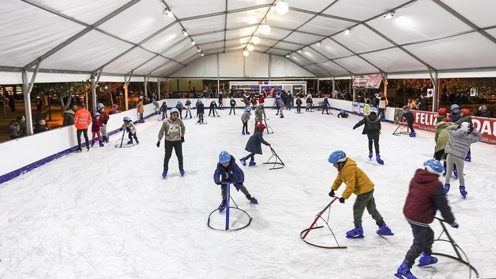 Pista de hielo de Puente de Vallecas / ARCHIVO