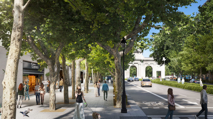 Remodelación de la calle Alcalá / TELEMADRID
