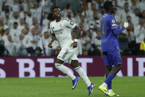 Vinicius ante el Mónaco / EFE