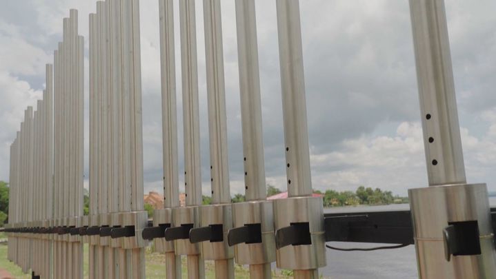 Arpa del lago Ypacaraí / REDACCIÓN