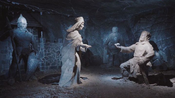 Esculturas de sal, mina en Cracovia / REDACCIÓN