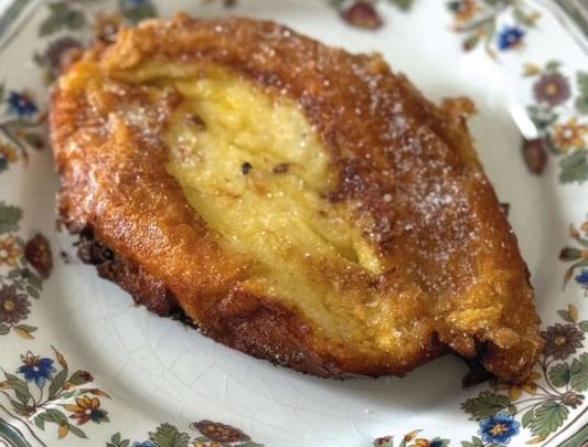 Postre de torrija de Cristina Oria / Cristina Oria