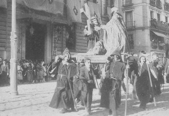 Procesión de 'La Verónica' por el centro de Madrid / Archivo