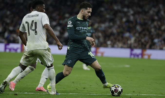 Tchouaméni ante el Manchester City / EFE