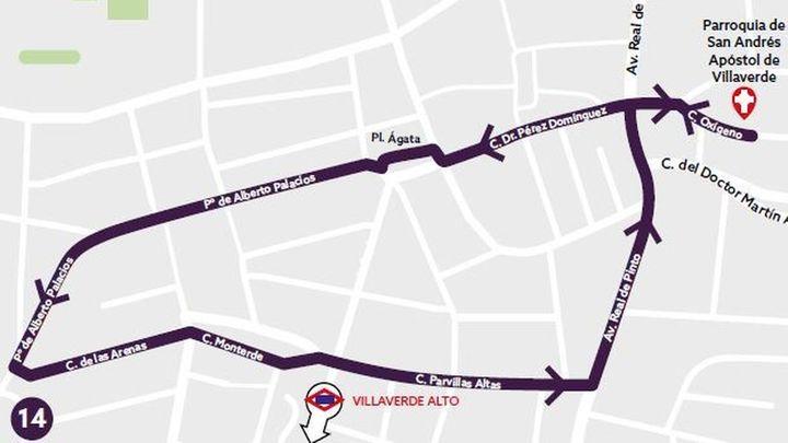 Recorrido Viernes Santo en Madrid procesión del Santo Entierro / Ayuntamiento de Madrid