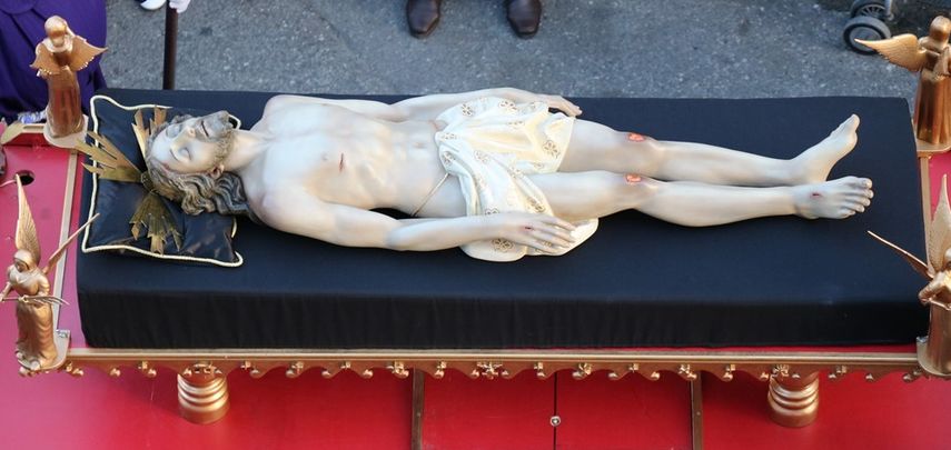 Procesión del Cristo Yacente en Viernes Santo / Archidiócesis de Madrid