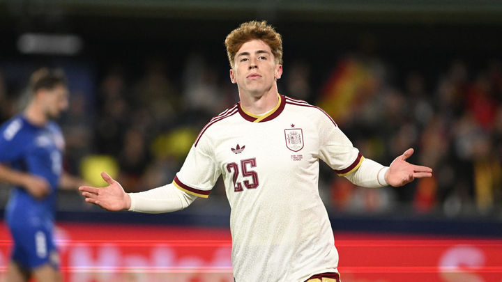 Víctor Muñoz ante Serbia / EFE